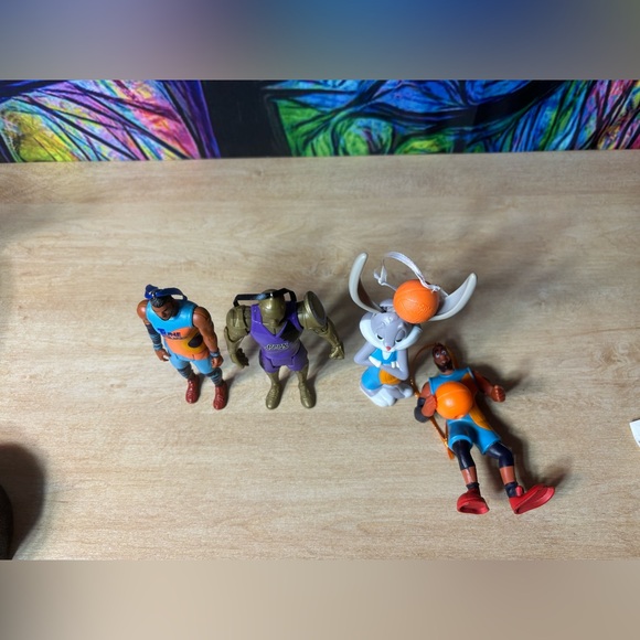Space Jam Custom  Christmas Ornament Set Off 4,  Lebron James, Bugs Bunny - Picture 3 of 12
